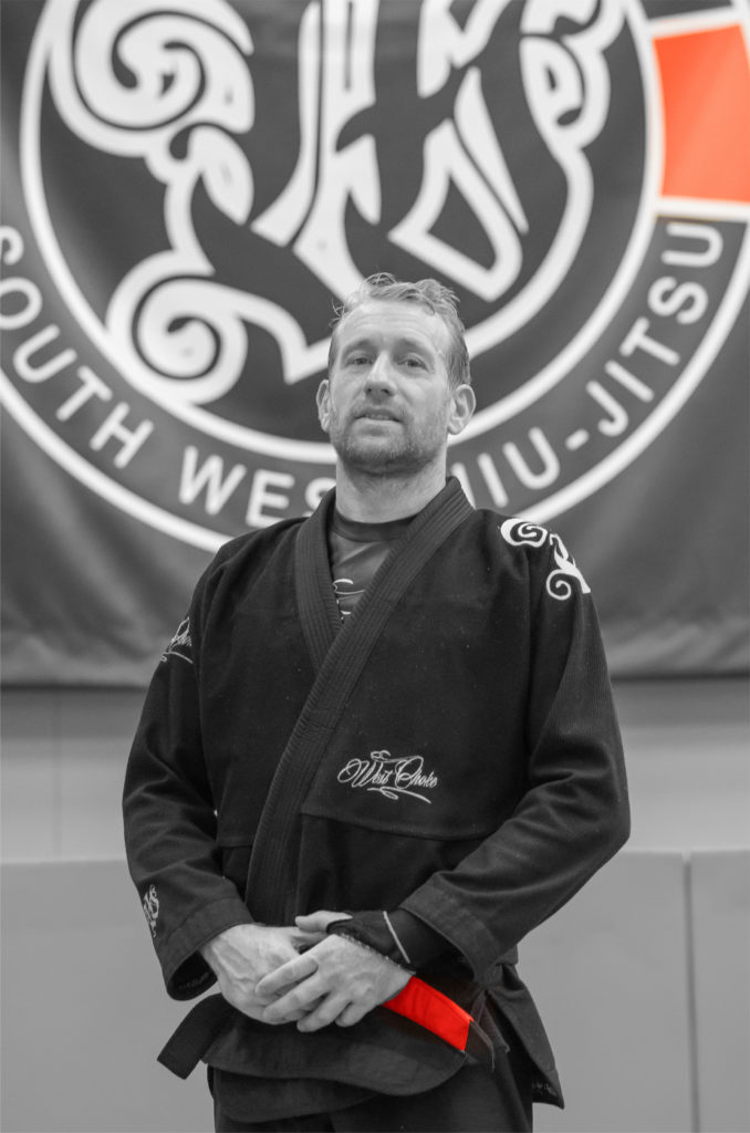Portrait de Frédéric Boonaert, instructeur en jiu jitsu brésilien pour la West Choke Family.