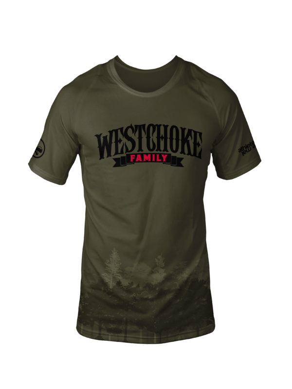 Rashguard club Kaki - Collab Athom x West Choke Family